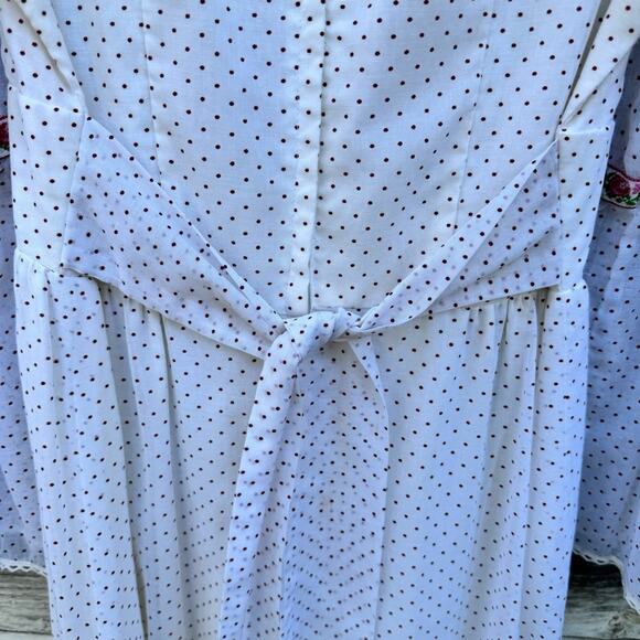 Vintage Roberta California 60s 70s Boho Hippie Peasant Dress Women's - Picture 5 of 11